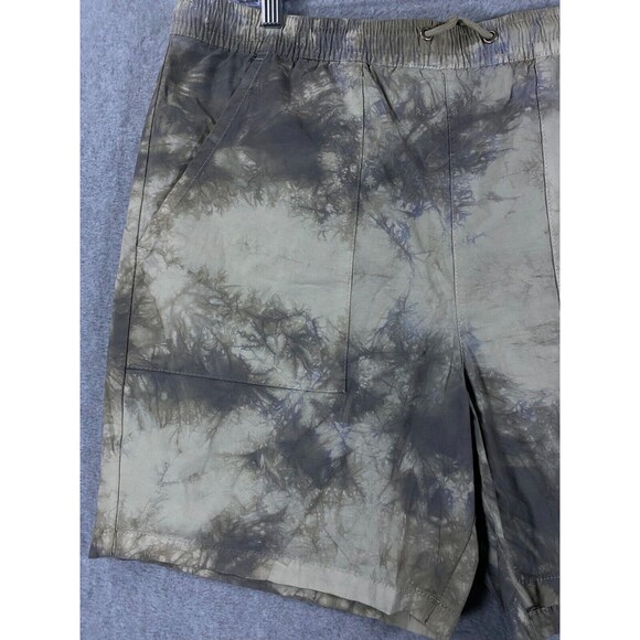 PacSun Shorts Men Large Multicolor Tie Dye Swim Trunks Volley Cotton Drawstring - Picture 8 of 15